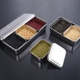 thumbnail image 5 of Caja de acero inoxidable 304 para condimentos, rectangular, comercial, con tapa, para muestras, para refrigerios y helados, 5 of 5