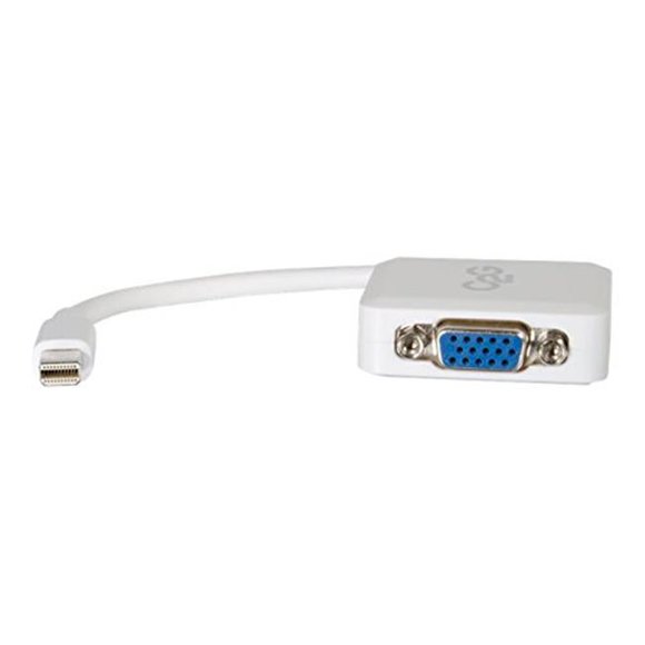 8 in. Display Port to VGA Adapter Converter, White