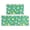 Hen and Egg Green Pattern, variant on Rooster and Foliage White Pattern Anti Fatigue Kitchen Rugs Set Of 2, Non Slip Washable Decorative Floor Mats for Kitchen Sink Laundry, 17"x30" and 17"x47"