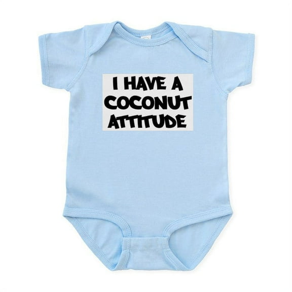 CafePress - COCONUT Attitude Infant Bodysuit - Baby Light Bodysuit