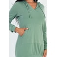 thumbnail image 3 of French Terry Hooded Sweater Dress, 3 of 9
