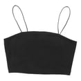 thumbnail image 4 of FOMIYES Top De Fino Para Mujer En Negro Con Textura Elástica Y Antideslizante, 4 of 6