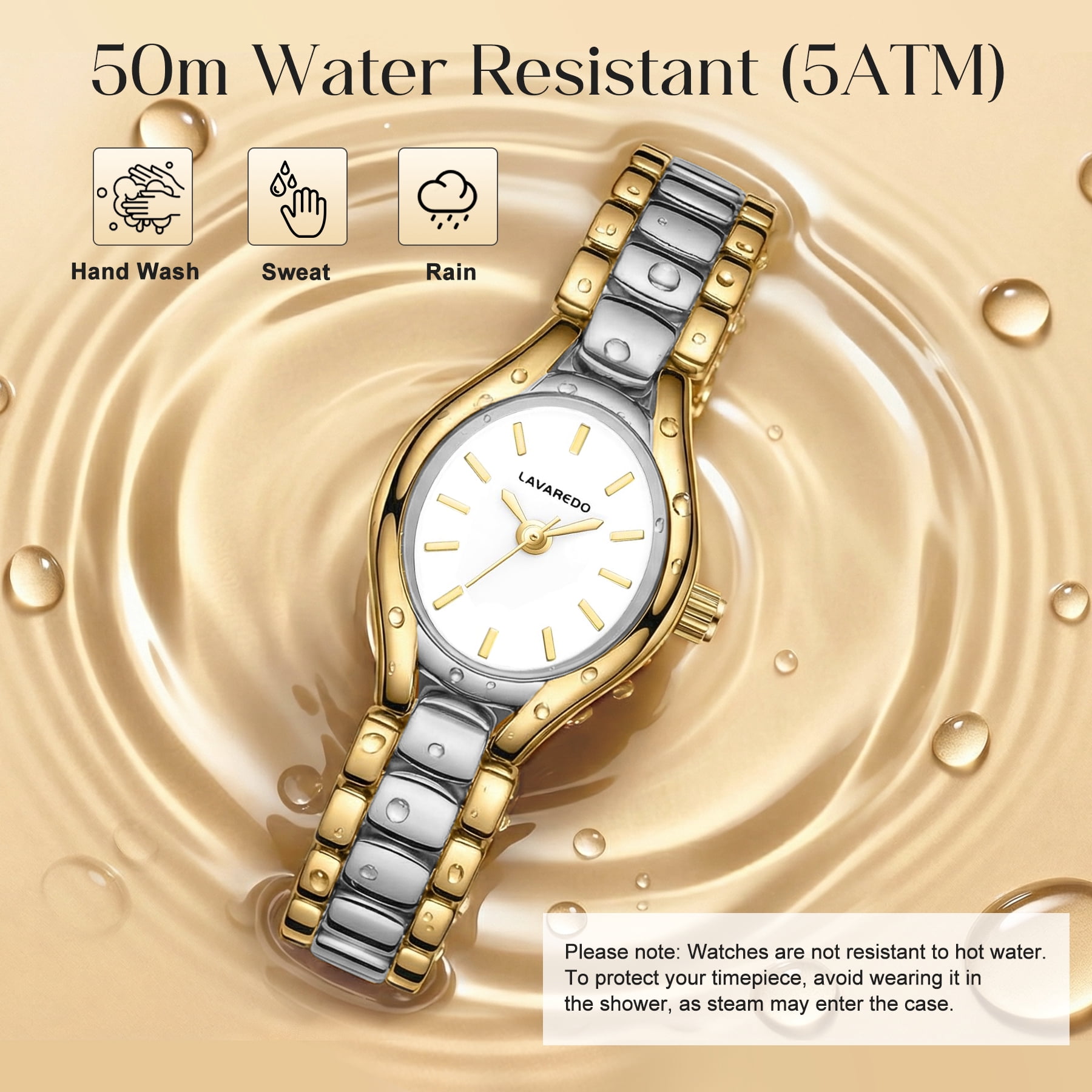 Watches for woman Ladies Quartz Watch Unique Oval Dial with Stainless Steel Strap Waterproof Woman Watch Gift for Woman