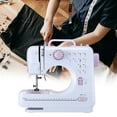 thumbnail image 4 of Portable Sewing Machine 12 Built-In Stitches Crafting Mending Machine With Foot Pedal Travel Sewing Machines For Beginners ,Smooth Thread Sewing, 4 of 7