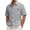 Grey, variant on Ymyiu Mens Vacation Shirt Men's Western Shirts Short Sleeve Snap Plaid Cowboy Shirt Vintage Summer Casual Button Down Shirt Size M(Black, M)