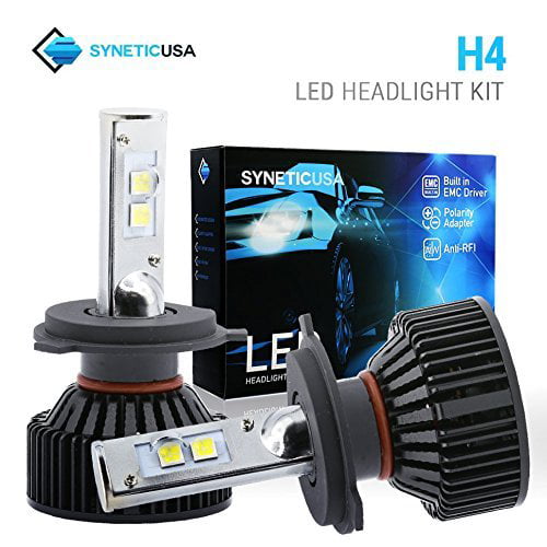 H1 LED Headlight Conversion Kit 1500W Bulbs White 6000K HID IP68 Waterproof 