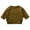 khaki, green, brown, light brown, white, orange, variant on Kids Baby Boys Girls Crewneck Tees Toddler Cotton T-Shirt Spring Fall Bottoming Shirt Breathable Tops 1-7 Years Long Sleeve Casual Clothing Unisex