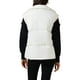 thumbnail image 3 of Chaleco acolchado sin mangas de invierno ligero para mujer Inspire Chic, con cuello alto, abrigo acolchado cálido, color blanco, 3 of 6