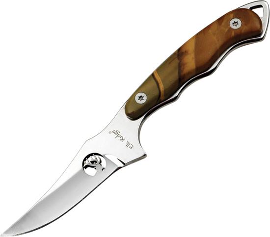 Elk Ridge ER-059CA Fixed Blade Knife, 7-Inch Overall Multi ... Elk Ridge ER-059CA Fixed Blade Knife, 7-Inch Overall Multi ...