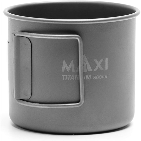 shiyou-300ml Titanium Cup - Lightweight and Durable Outdoor Coffee Mug