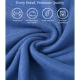 thumbnail image 4 of Tyhengta Women's Turtleneck Sweaters Long Sleeve Pullover Sweaters Mock Neck Knitted T-Shirt Basic Slim Fit Tee Tops Greyish blue L, 4 of 7