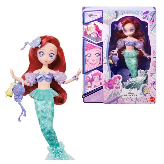 Muñeca Mattel Disney Princesa Manga Ariel