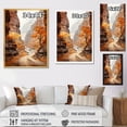 thumbnail image 4 of Designart "Journeying Endlessly in the Canyon II" Landscape & Nature Floater Framed Wall Art Print, 4 of 7