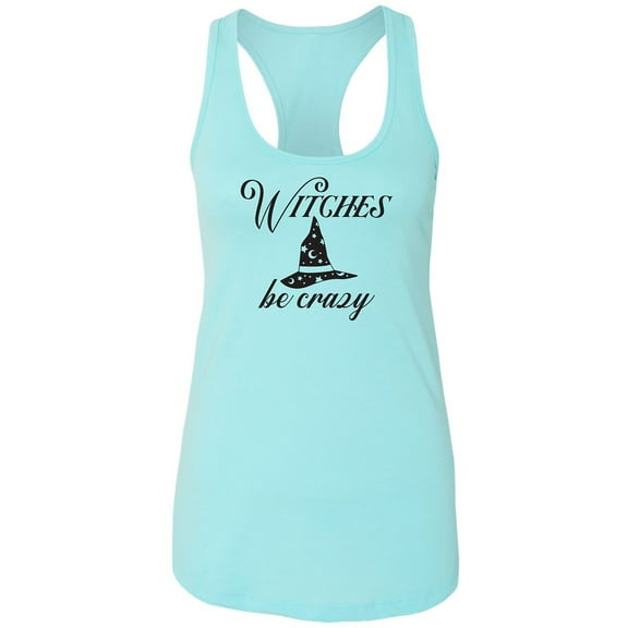 Witches Be Crazy Racerback Tank