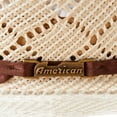thumbnail image 3 of American Hats Mens American Hat Company 5050 Rancher Drilex 4 1/4` Brim 2 Cord Choc Band 71/8 Multi, 3 of 4