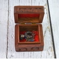thumbnail image 5 of India House Wooden Box Keepsake Storage Multi Utility Hand Carved| Multipurpose Box| Jewelry Box&nbsp;- 4x4 inch, 5 of 5