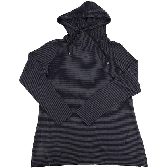Blusa Túnica para Mujer Premise Talle S Azul Jaspeado Negro