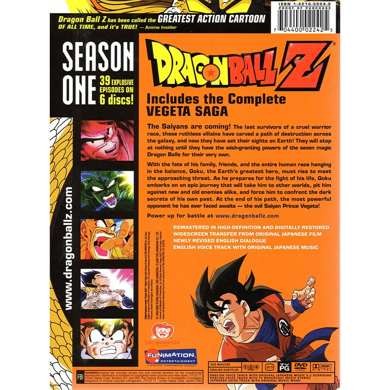 Dragonball Z Complete Series Seasons 1-9 (DVD) 