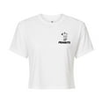 thumbnail image 2 of Peanuts - Faces - Juniors Cropped Graphic T-Shirt, 2 of 5