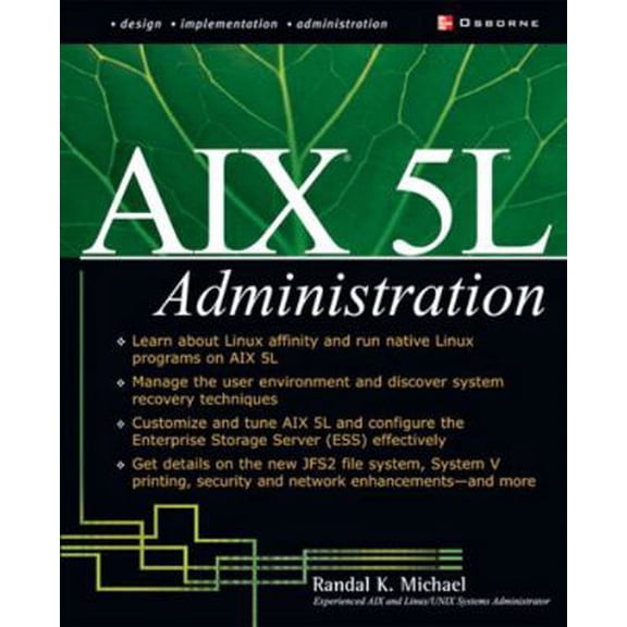Pre-Owned AIX 5l Administration (Paperback) 0072222557 9780072222555