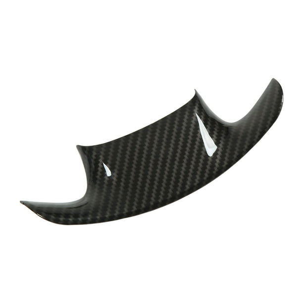 Cubierta Interior De La Base Del Volante, A Prueba De Desgaste, Ajuste Perfecto, Fácil Instalación, Cubierta Resistente Del Volante, Estilo De Fibra De Carbono Para Automóvil ANGGREK Steering Wheel Base Interior Trim Cover