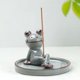 thumbnail image 5 of soporte para , soporte para palo, estatua de Animal con de ceniza, de adorno rana Gloria Quemador de incienso, 5 of 7