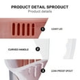 thumbnail image 3 of SHISUYAN 1Pack Pink Fridge Water Jug Large Capacity Food-safe For Swimming Pools And Parties, 3 of 8