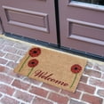 thumbnail image 3 of Rubber-Cal Field of Red Daisies – A Welcome Flower Mat 15mm 18" X 30", 3 of 6