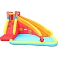 thumbnail image 5 of Inflatable Bounce House,Bouncy House with Rock Climbing Wall and 450W Air Blower, Kids Bouncy Castle for Outdoor Backyard Indoor, 5 of 11