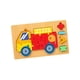 thumbnail image 3 of Rompecabezas de números, rompecabezas de madera para niños, juguetes Montessori, rompecabezas de madera para niños camion de bomberos, 3 of 9
