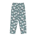 thumbnail image 5 of Goofa Farm Birds Printed Soft Pajama Pants for Women, Wide Leg Comfy Casual Lounge Yoga Pants-Medium, 5 of 9