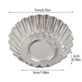 thumbnail image 3 of 10 Pcs Moule à Cupcakes en Aluminium Moule à Biscuits Outil de Cuisson Chaud, 3 of 9