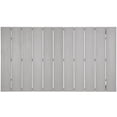 thumbnail image 3 of Modway Maine 63" Aluminum Patio Dining Table in White/Light Gray, 3 of 3