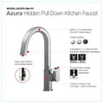 thumbnail image 3 of Houzer AZUPD-968-OB 23.5" Faucet Hole Brass Oil Rubbed Bronze Azura Hidden Pull Down Kitchen Faucet, 3 of 9
