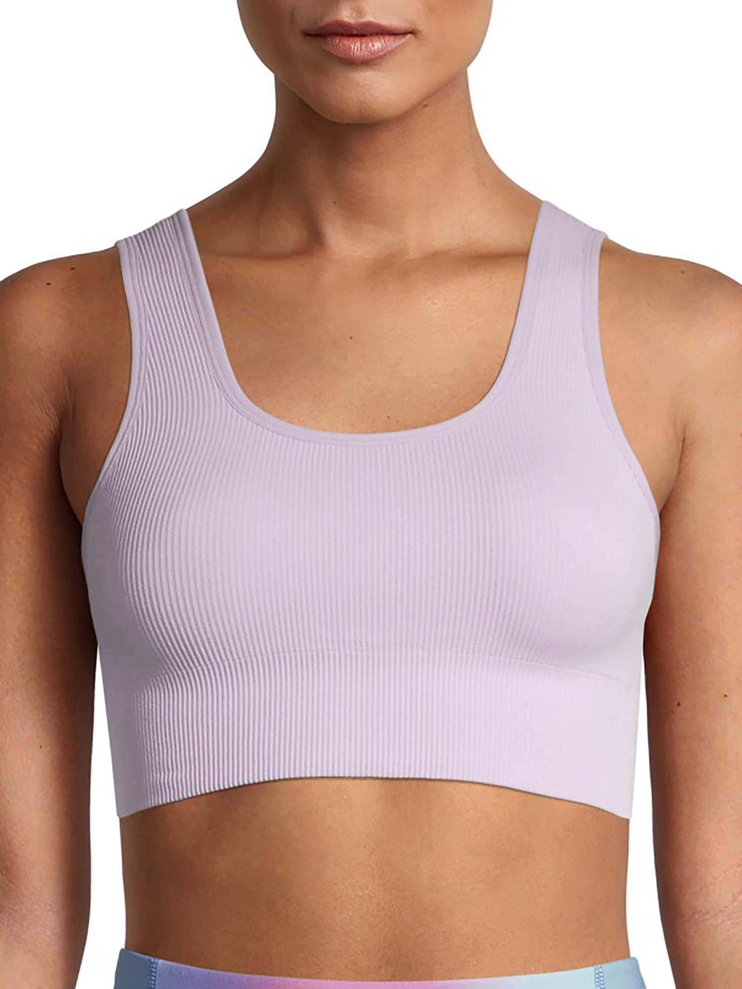 Avia Women's Low Support Trainer Crop Sports Bra