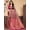 Raspberry, variant on Lichi Silk Weaving Work Elegant Wedding Wear Saree With Contrast Pallu – Lava Red