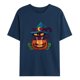 thumbnail image 1 of Camiseta de manga corta con estampado de jersey de Halloween de cuello redondo de moda informal para hombre Pompotops oipoqjl33386, 1 of 4