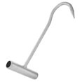 thumbnail image 1 of DEEPCRAFF Heavy Duty Manhole Cover Hook with Long Rod Iron Handle for Home Use Plated Silver, 1 of 8