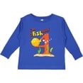 thumbnail image 3 of Inktastic I'm O-fish-ally Four Cute Puffer Fish Fourth Birthday Boys or Girls Long Sleeve Toddler T-Shirt, 3 of 5