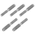 thumbnail image 1 of Uxcell 5 Pcs Tête Fendue M4x15 à M5x15 Vis à Double Extrémité Filetée, 30mm L, 1 of 7