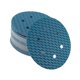 thumbnail image 1 of 50 Piezas de Discos de Lijado de 6 Pulgadas con 6 Agujeros, Papel de Lija de 180 Granos con Gancho y Asa, Universal para Reparación Automotriz, Azul, 1 of 7