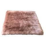 Soho Luxurious Faux Sheepskin Camel Shag Area Rug or Runner - Walmart.com