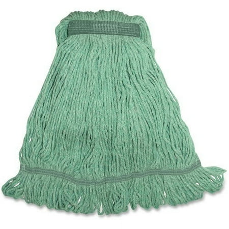Genuine Joe Narrow Band Medium Mophead, Green, GJOMGR1BEA