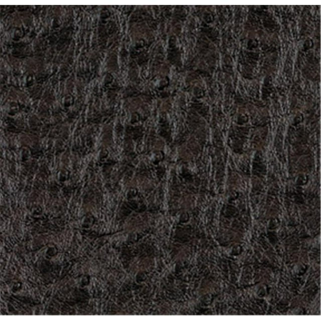 Designer Fabrics G236 54 in. Wide Brown, Textured Faux Ostrich Upholstery Vinyl Fabric