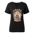 thumbnail image 4 of Wsysadlol Oversized West Cowboys T-Shirt for Women Vintage Country Tee Western Graphic Tee Short Sleeve Loose Top, 4 of 4