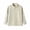 Beige, variant on Unisex Kids Solid Color Fleece Coat, Long Sleeve Casual Outerwear With Side Pockets Loose Fashion Daily Jacket for Boys Girls All Season Wear Beige 1-2 Years