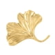 thumbnail image 2 of Pomo de armario Ginkgo, elegante herraje de latón para armario, clásico y creativo. Oro, 2 of 9