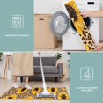 thumbnail image 6 of Beige Leopard Sunflower Pattern Kitchen Rugs Sets Of 3,Kitchen Runner Rugs Non Skid Washable,Decorative Kitchen Floor Mats for Kitchen,Sink,Laundry,17"x30"+ 17"x47" + 17"x59", 6 of 6