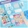 thumbnail image 2 of Kit Squishy ColoPlay Taba FuFu de 950 ml con moho y polvo flocado, 2 of 7