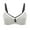 Gray, variant on Vedolay Womens Lingerie Women's Invisibles Comfort Lightly Lined Seamless Wireless Triangle Bralette Bra,Blue 85